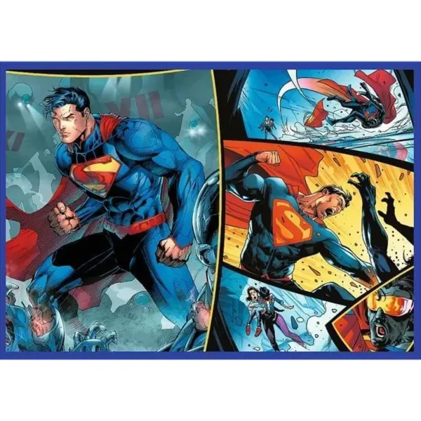 DC: Odważny Superman, puzzle 4x250 elementów - Trefl zdjęcie 4