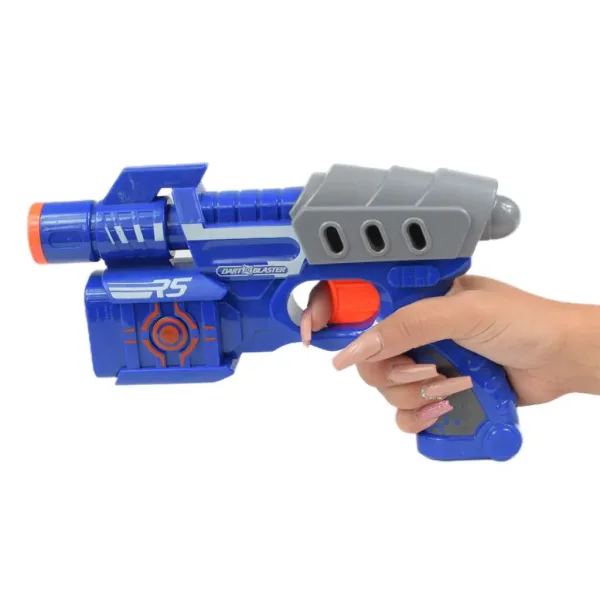 Dart Blaster: Ręczna wyrzutnia piankowych strzałek o zasięgu 18 metrów, 24 cm zdjęcie 3