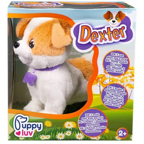 Dexter Interaktywny Pluszowy Piesek - Puppy Luv zdjęcie 2