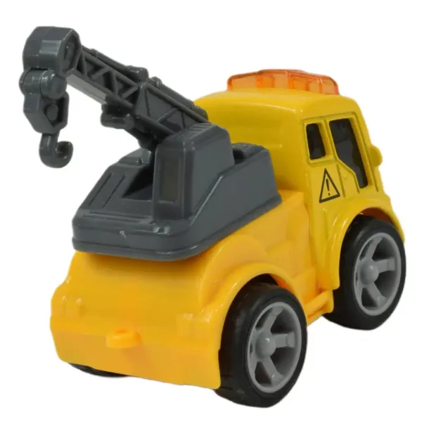 Die-Cast City Style: Mała zabawka maszyna budowlana w różnych wariantach 1 sztuka zdjęcie 5