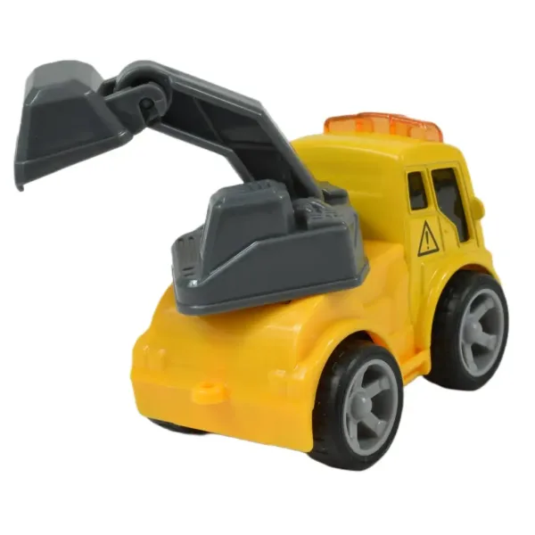 Die-Cast City Style: Mała zabawka maszyna budowlana w różnych wariantach 1 sztuka zdjęcie 7