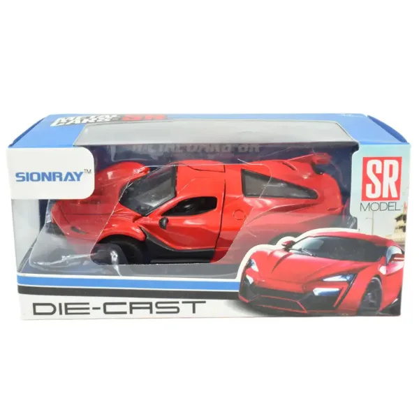 Die-Cast: Metalowy luksusowy samochód sportowy z otwieranymi drzwiami, różne wersje, 12 cm, 1 sztuka zdjęcie 20