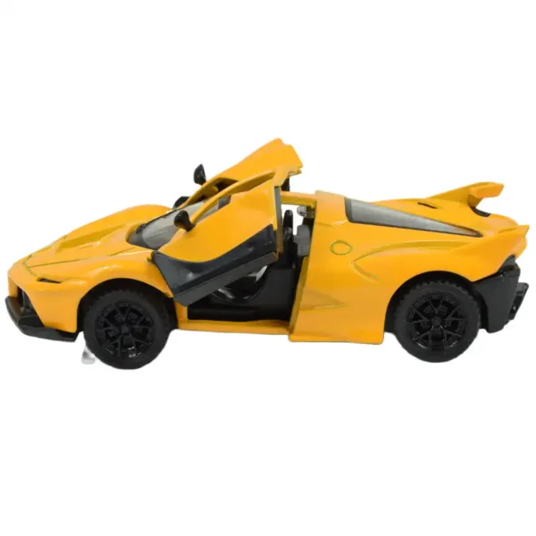 Die-Cast: Metalowy luksusowy samochód sportowy z otwieranymi drzwiami, różne wersje, 12 cm, 1 sztuka zdjęcie 7