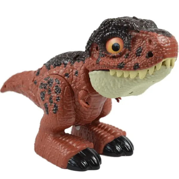 Dino World: Słodki T-Rex, mały dinozaur z efektami dźwiękowymi 25 cm zdjęcie 2