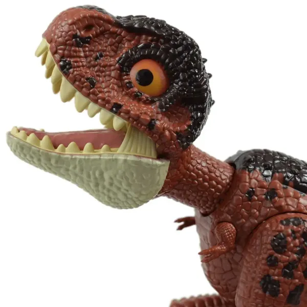 Dino World: Słodki T-Rex, mały dinozaur z efektami dźwiękowymi 25 cm zdjęcie 3