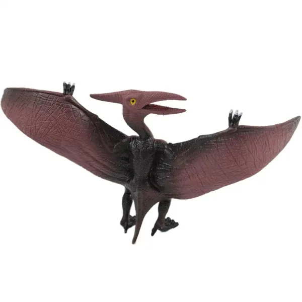 Dino World: Szczegółowo wykonana 20-centymetrowa figura dinozaura Pterozaura w klatce zdjęcie 2