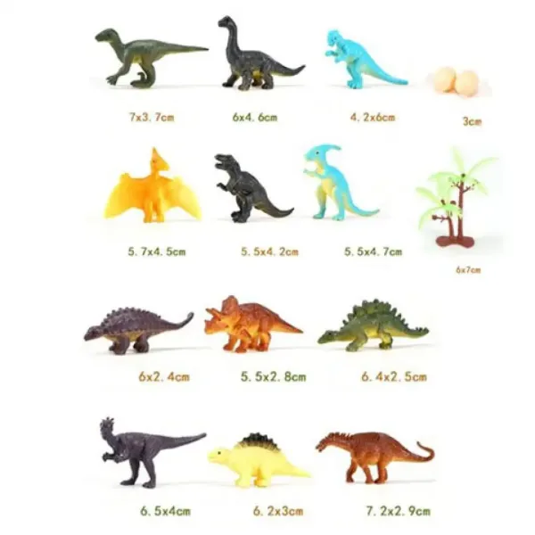 Dino World: Zestaw figurek dinozaurów zdjęcie 2