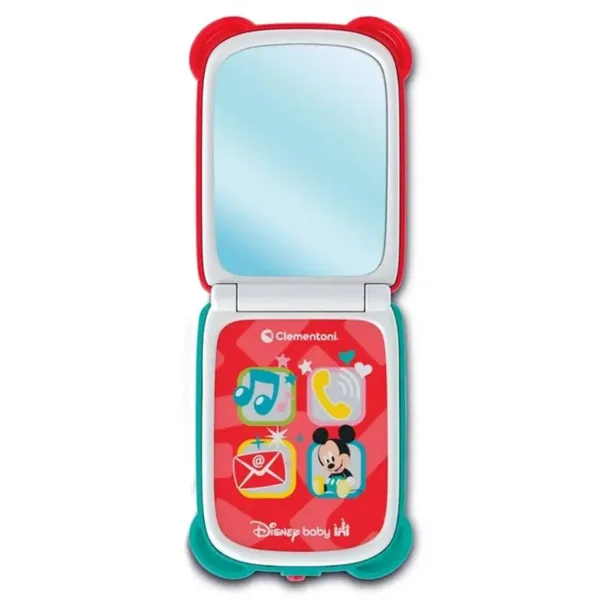 Disney Baby: Telefon zabawka Myszka Miki - Clementoni zdjęcie 3