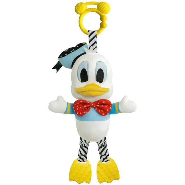 Disney Kaczor Donald miękka pluszowa zabawka dla niemowląt - Clementoni zdjęcie 2