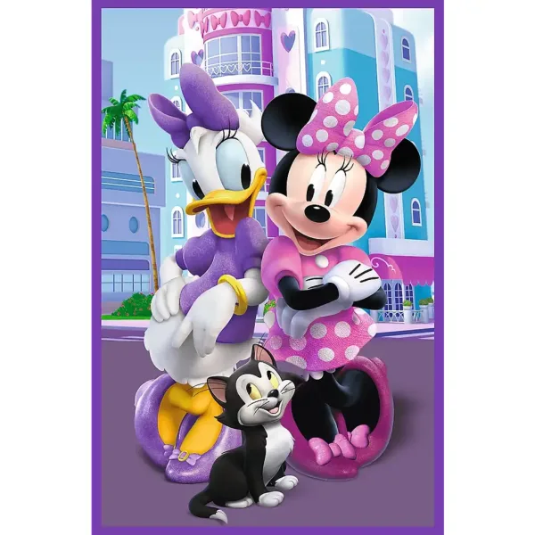 Disney: Minnie Mouse i przyjaciele 3x80 elementów puzzle - Trefl zdjęcie 2