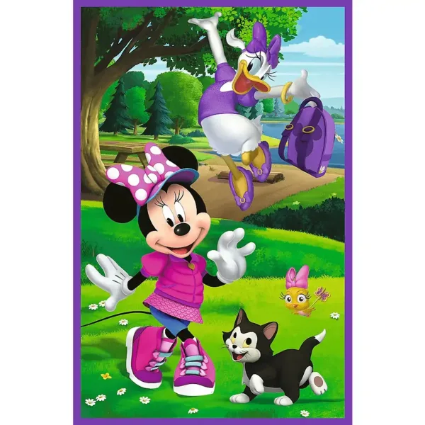 Disney: Minnie Mouse i przyjaciele 3x80 elementów puzzle - Trefl zdjęcie 3