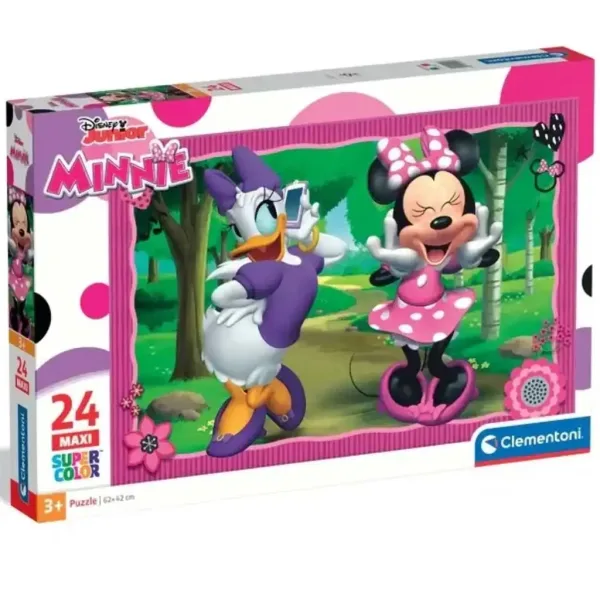Disney Myszka Minnie 24-elementowe puzzle maxi Supercolor - Clementoni