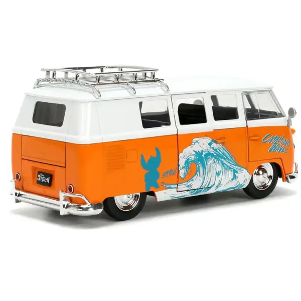 Disney Stitch – 1961 Volkswagen Bus z figurką Stitcha 1/24 - Jada Toys zdjęcie 3