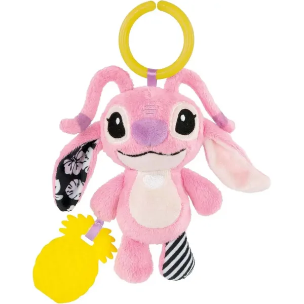 Disney Stitch Angel plusz z grzechotką i gryzakiem - Clementoni Baby zdjęcie 2