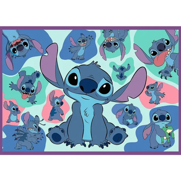 Disney: Wspaniały Stitch 4x250 elementów puzzle - Trefl zdjęcie 2