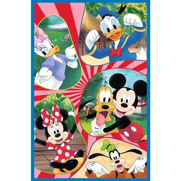 Disney: Zespół Myszki Miki puzzle 3x80 elementów - Trefl zdjęcie 4