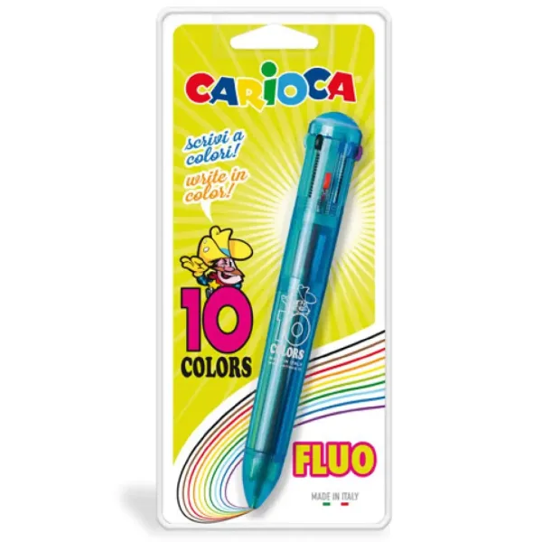 Długopis dziesięciokolorowy - Carioca zdjęcie 1