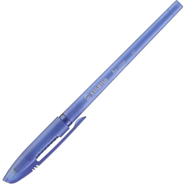 Długopis kulkowy Stabilo Re-Liner XF w kolorze niebieskim, 0,5 mm zdjęcie 1