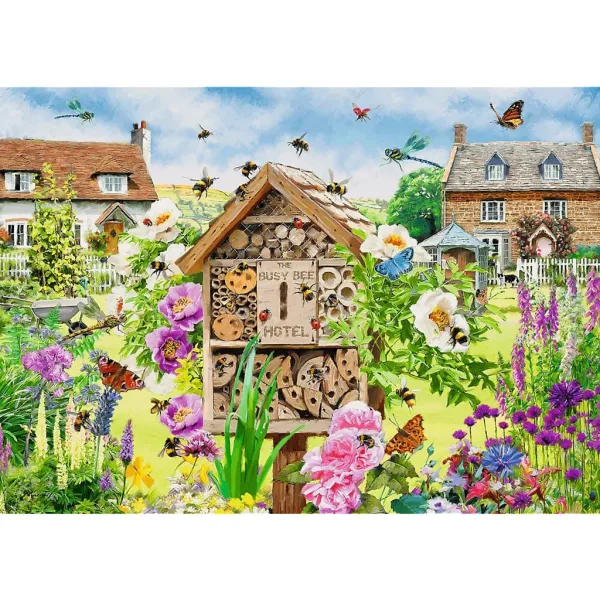 Dom pszczół – puzzle Premium Plus Quality, 1000 elementów – Trefl zdjęcie 2