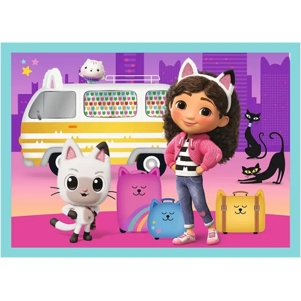 Domek Gabi 4 w 1 puzzle 35-48-54-70 elementów – Trefl zdjęcie 4