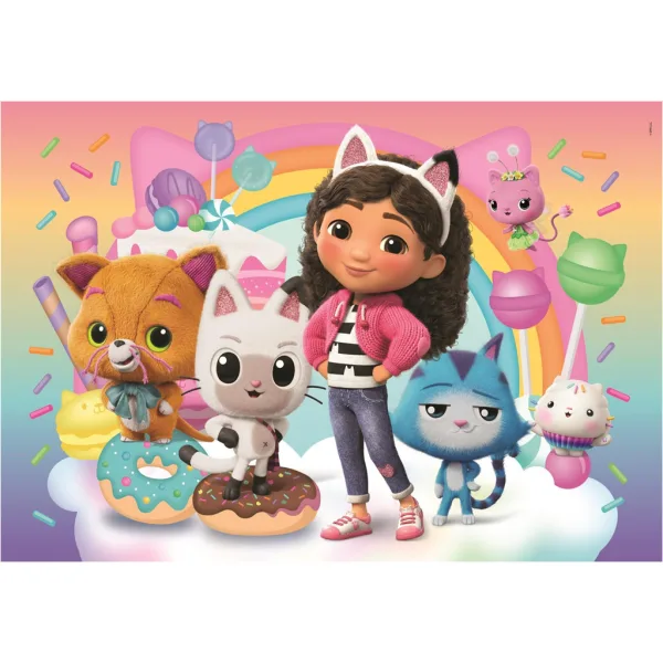 Domek dla lalek Gabi 2x20-elementowe puzzle Supercolor - Clementoni zdjęcie 2