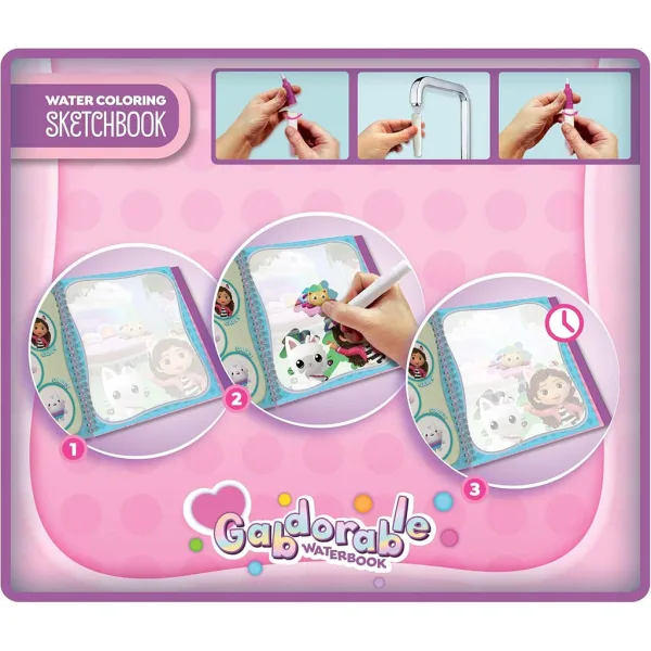 Domek dla lalek Gabi Gabdorable malowanka wodna - Lisciani zdjęcie 3