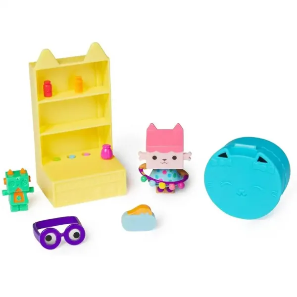 Koci Domek Gabi: Żółte meble Bubble Kitty z niespodziankowymi akcesoriami - Spin Master zdjęcie 2