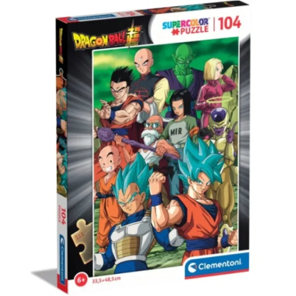Dragon Ball Super drużyna Supercolor, puzzle 104 elementów - Clementoni zdjęcie 1