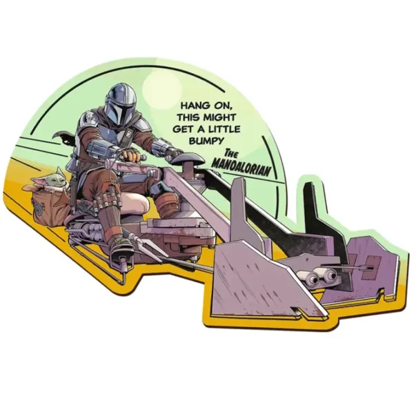 Drewniana układanka: Star Wars - Mandalorian 160 elementów premium - Trefl zdjęcie 2