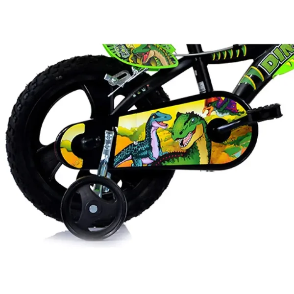 Dziecięcy rower T‑Rex z motywem dinozaura w rozmiarze 16 – Dino Bikes zdjęcie 2