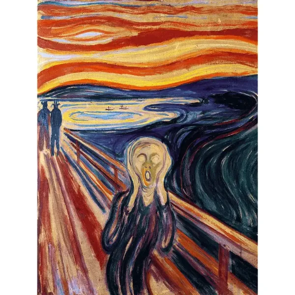 Edvard Munch: Krzyk 200-elementowe puzzle drewniane - Trefl zdjęcie 2