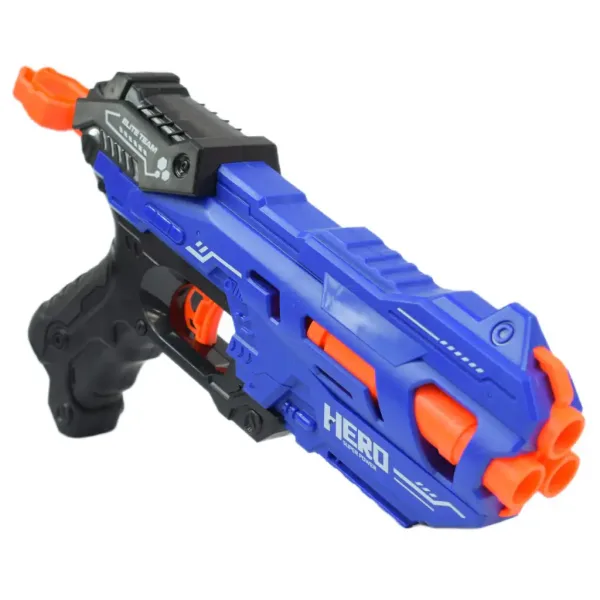 Elite Assault: Zestaw broni na strzałki z pianki z nabojami 29x15 cm zdjęcie 3
