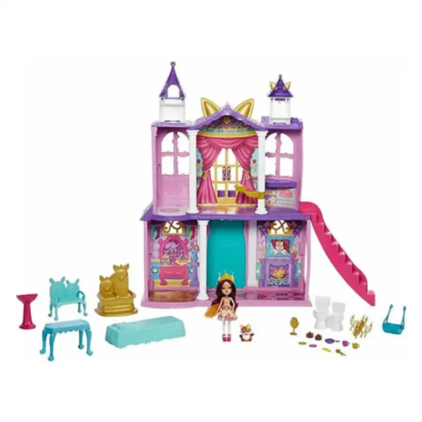 Enchantimals: Królewski zamek z lalką Felicity Fox - Mattel zdjęcie 2
