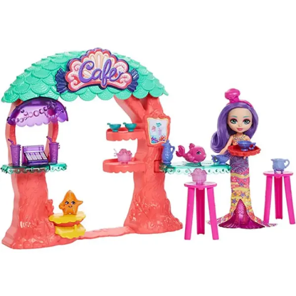 Enchantimals: Podwodna kawiarnia zestaw do zabawy - Mattel zdjęcie 2