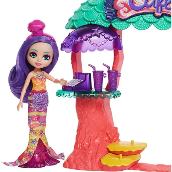 Enchantimals: Podwodna kawiarnia zestaw do zabawy - Mattel zdjęcie 3