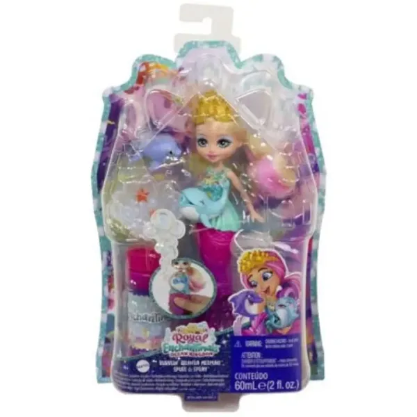 Enchantimals: Syrenka z bąbelkami z akcesoriami - Mattel zdjęcie 1