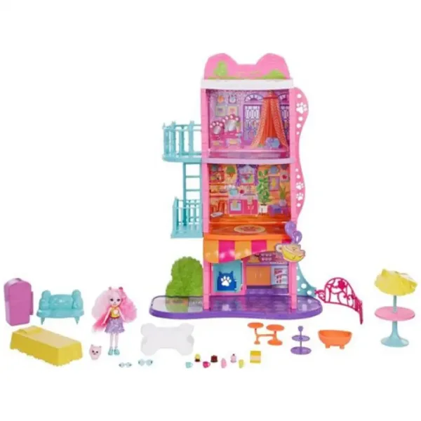 Enchantimals: Zestaw do zabawy w wieżowiec miejski - Mattel zdjęcie 2