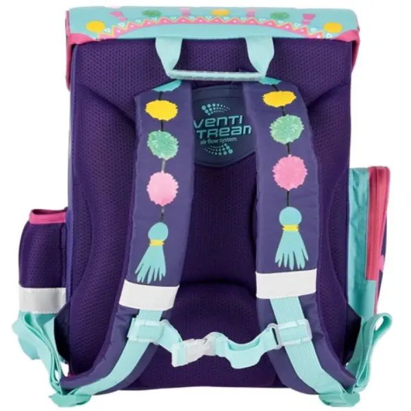 Ergonomiczny plecak szkolny Lama, plecak 36x27x14cm - Bambino zdjęcie 2