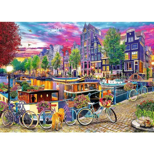 Europejskie stolice, puzzle 2x500 elementów - Trefl zdjęcie 3