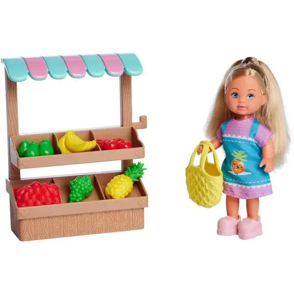 Évi Love: Zestaw do zabawy z lalką Évi i stoisko z owocami - Simba Toys zdjęcie 2