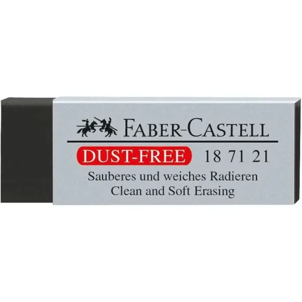 Faber-Castell: Duża, bezpyłowa gumka winylowa w czarnym kolorze zdjęcie 1