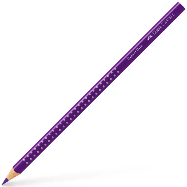 Faber-Castell: Grip 01 kredka do kolorowania w kolorze winogronowego fioletu zdjęcie 1