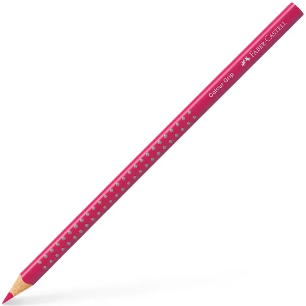 Faber-Castell: Grip 01 kredka kolorowa malinowoczerwona zdjęcie 1