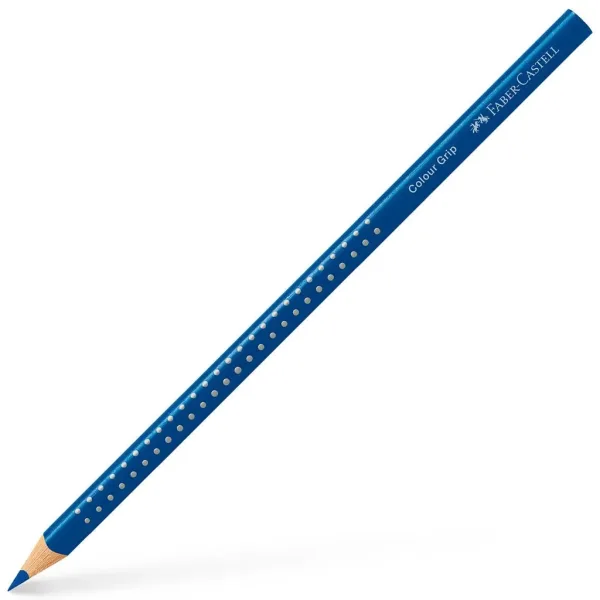 Faber-Castell: Grip 01 kredka ołówkowa w kolorze jeansowego niebieskiego zdjęcie 1