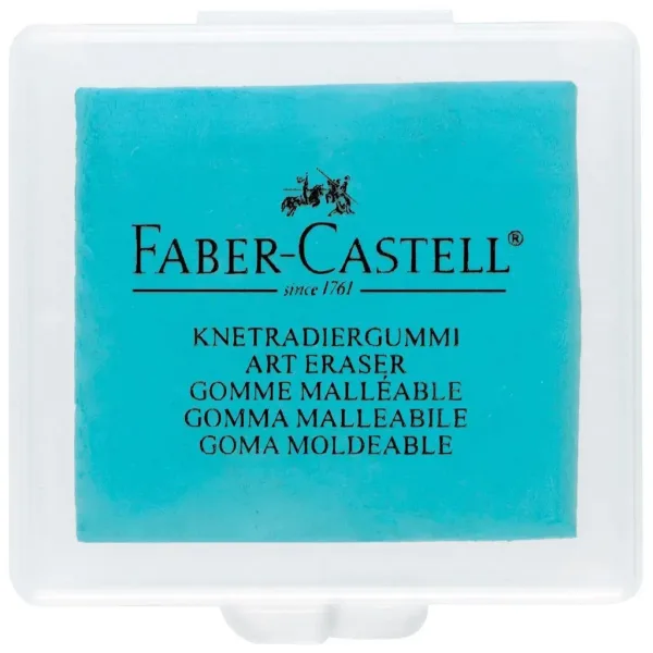 Faber-Castell: Gumka chlebowa w plastikowym pudełku, różne warianty, 1 szt. zdjęcie 2