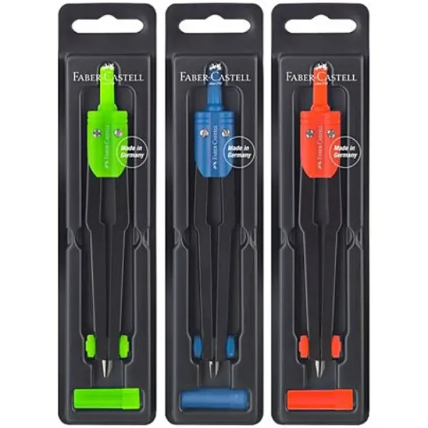 Faber-Castell: Mały cyrkiel szkolny w 3 kolorach zdjęcie 1