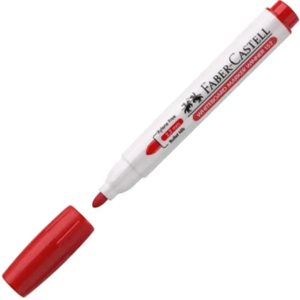 Faber-Castell: Winner Marker do tablic w kolorze czerwonym zdjęcie 1