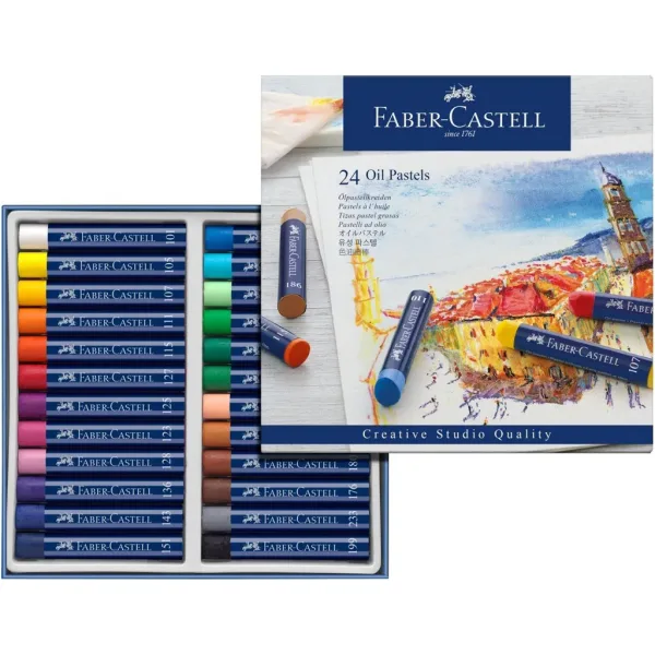 Faber-Castell: Zestaw 24 olejnych pasteli zdjęcie 2