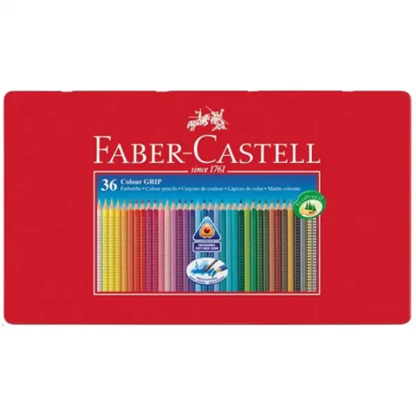 Faber-Castell: Zestaw 36 kolorowych kredek. zdjęcie 1