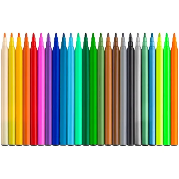 Faber-Castell: Zestaw flamastrów z dinozaurami, opakowanie 18+6 sztuk zdjęcie 2